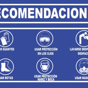 Señalizacion para recomendacion de uso de ppp