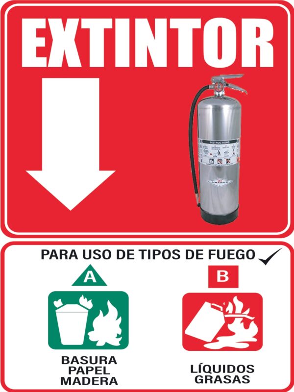 ROTULO EXTINTOR AB