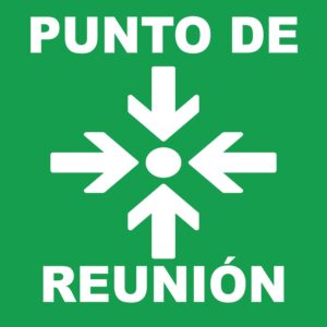 Señalizacion para punto de reunion