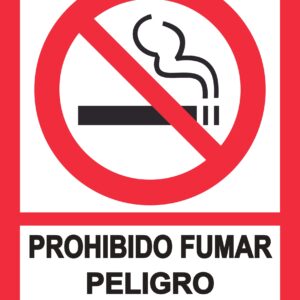 Rotulo Prohibido Fumar