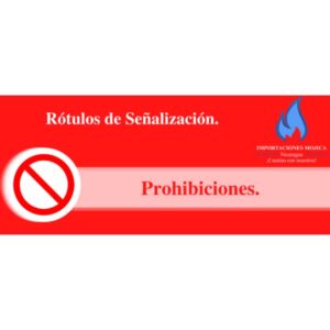 Señales De Prohibiciones